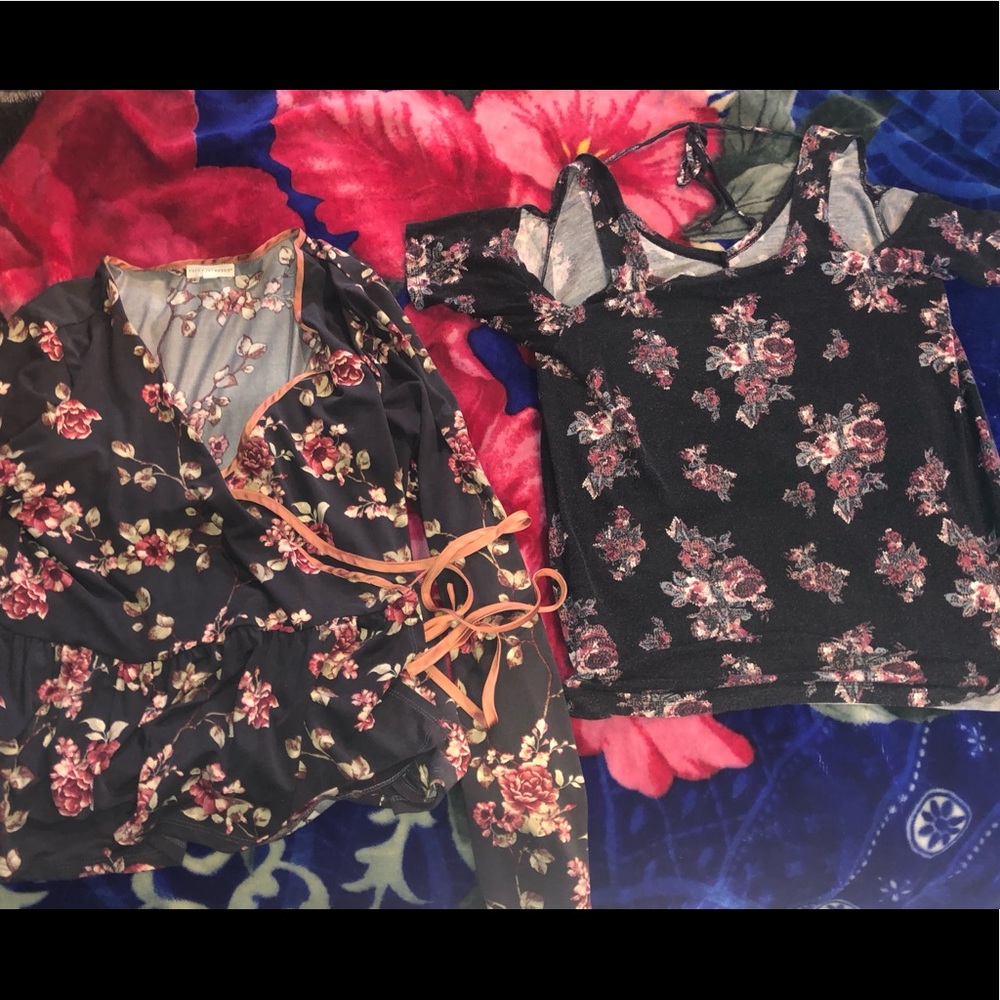 Floral tops